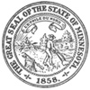MN State Seal and has link to homepage